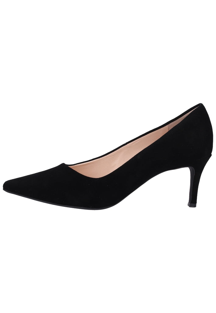 Högl Pumps Samt Schwarz - surf4shoes