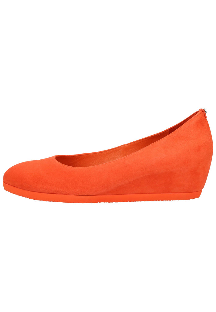Högl Pumps Veloursleder Orange - surf4shoes
