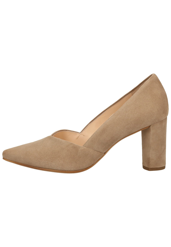 Högl Pumps Samt Taupe - surf4shoes