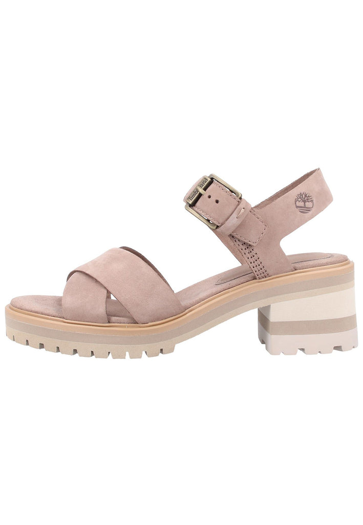 Timberland Sandalen Nubukleder Taupe - surf4shoes