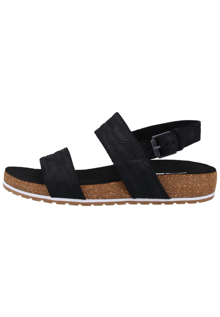 Timberland Sandalen Veloursleder Schwarz - surf4shoes