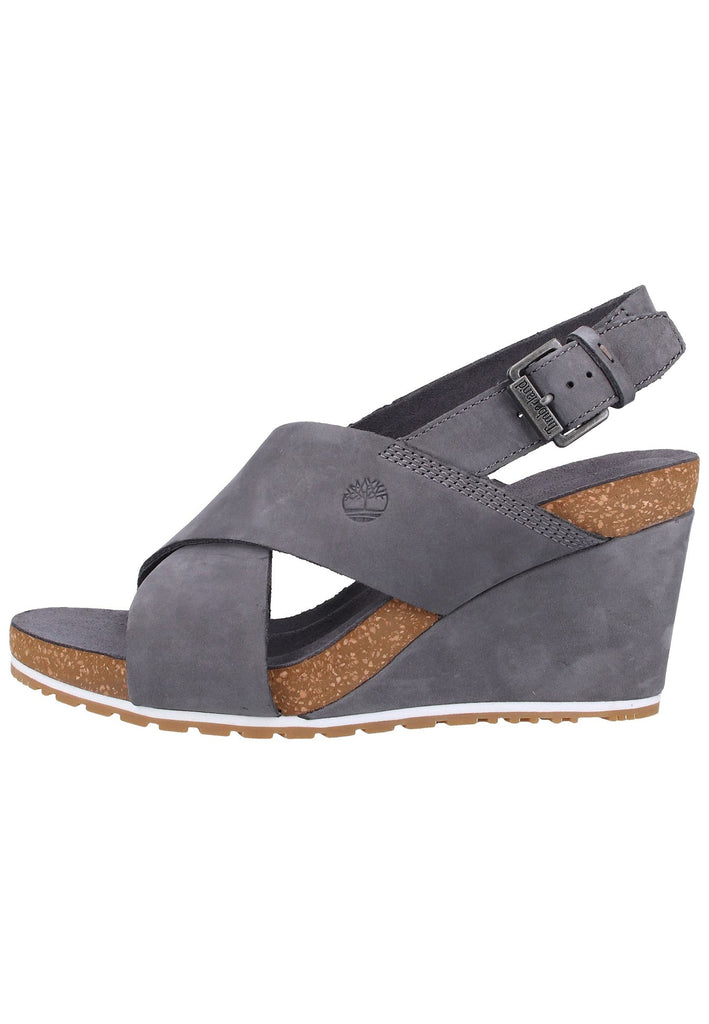 Timberland Sandalen Nubukleder Grau - surf4shoes
