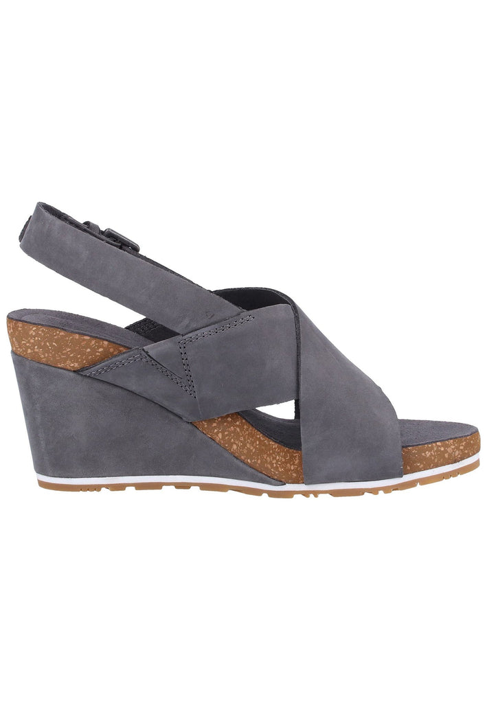 Timberland Sandalen Nubukleder Grau - surf4shoes