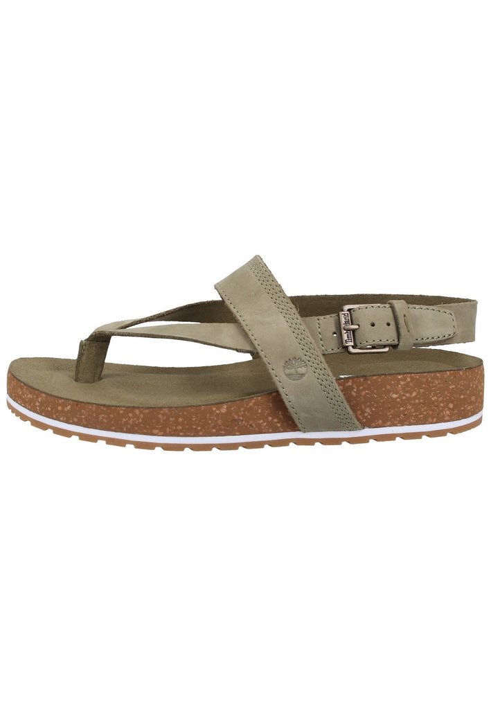 Timberland Zehensteg Nubukleder Oliv - surf4shoes