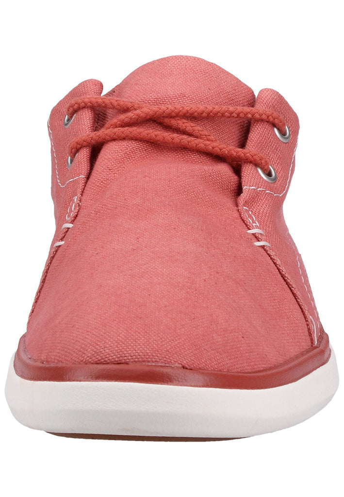 Timberland Halbschuhe Textil Rot - surf4shoes
