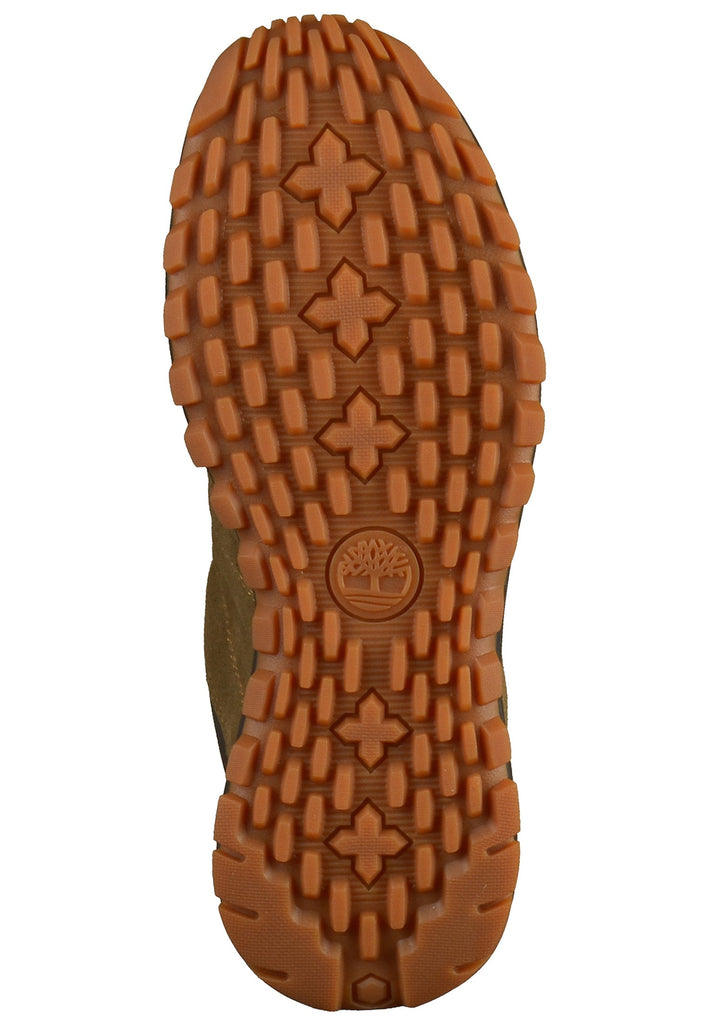 Timberland Wanderschuhe Veloursleder Oliv - surf4shoes