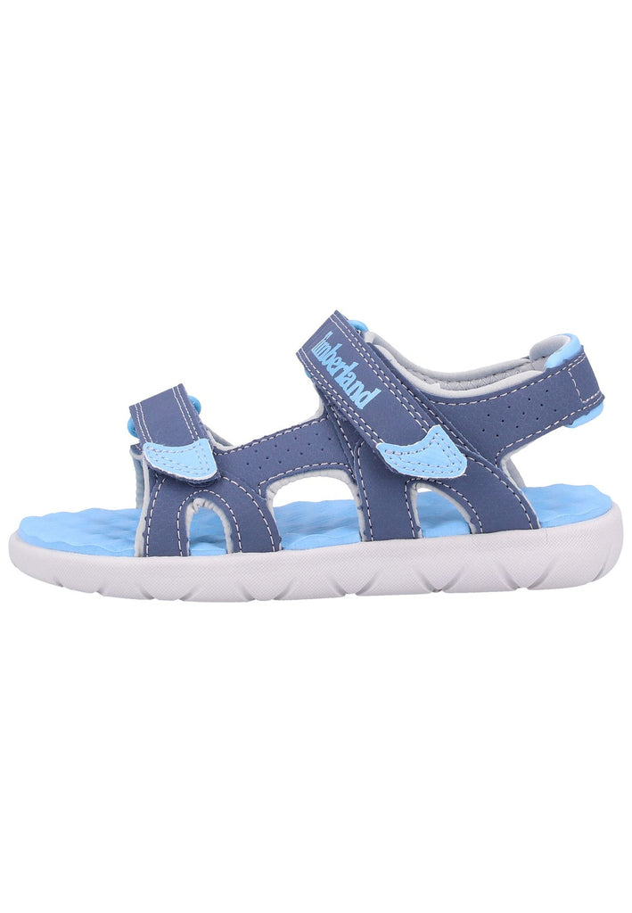 Timberland Sandalen Lederimitat Hellblau - surf4shoes