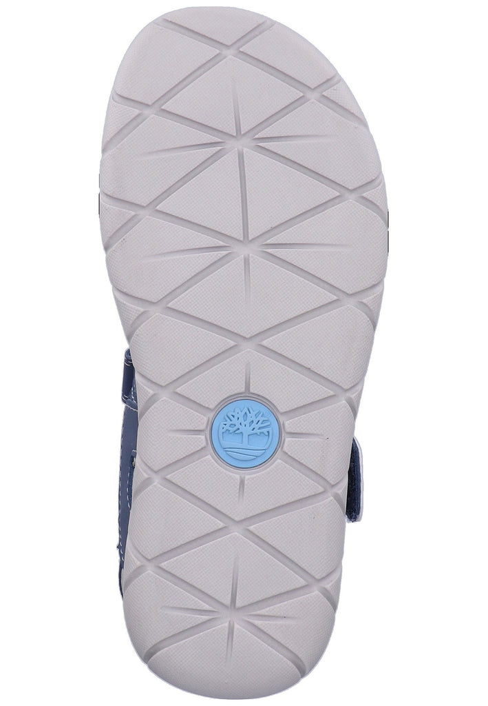 Timberland Sandalen Lederimitat Hellblau - surf4shoes