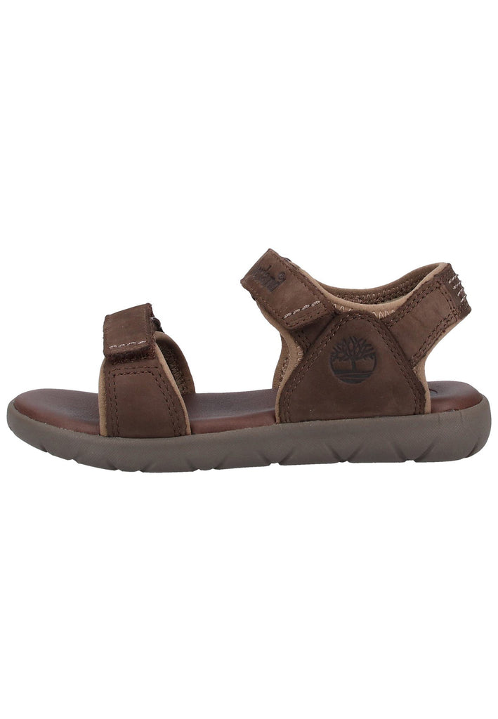 Timberland Sandalen Nubukleder Dunkelbraun - surf4shoes