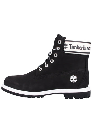 Timberland Stiefelette Leder/Textil Schwarz - surf4shoes