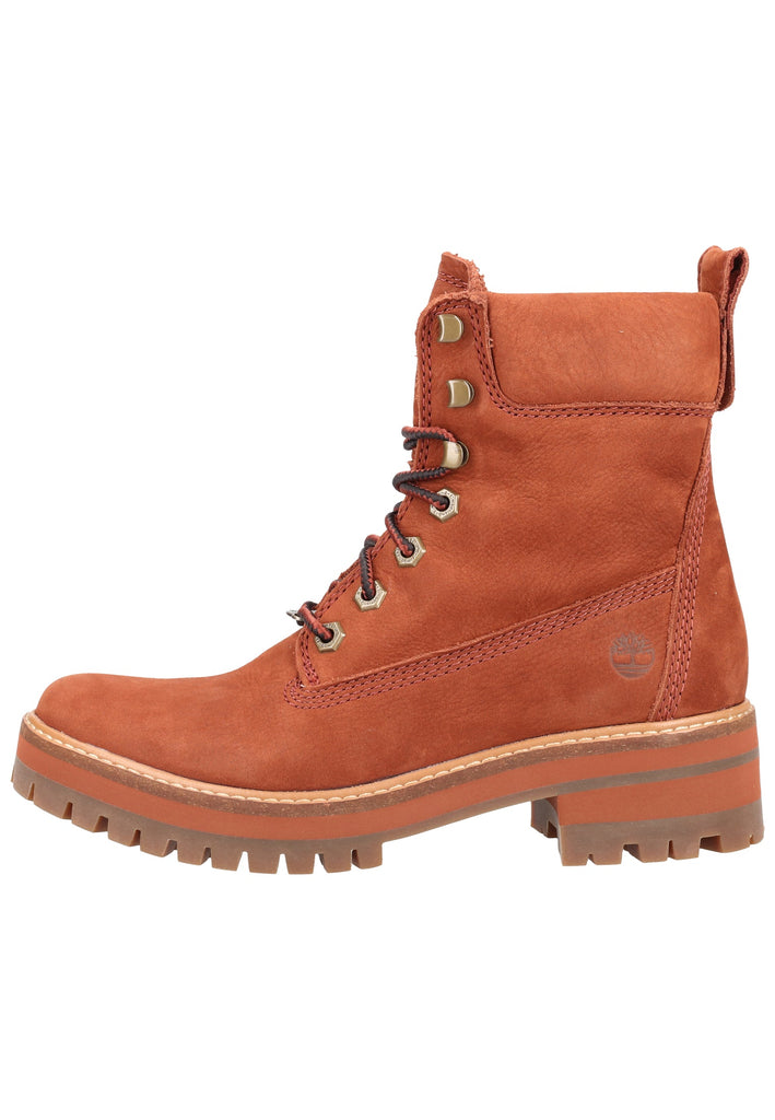 Timberland Stiefelette Leder Rot - surf4shoes