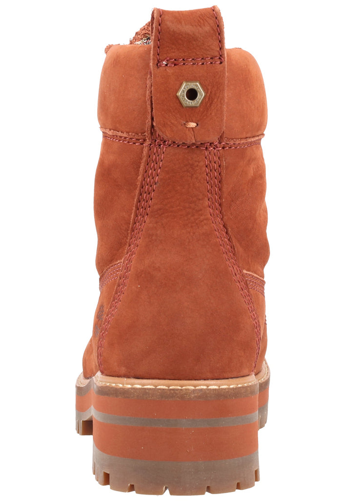 Timberland Stiefelette Leder Rot - surf4shoes