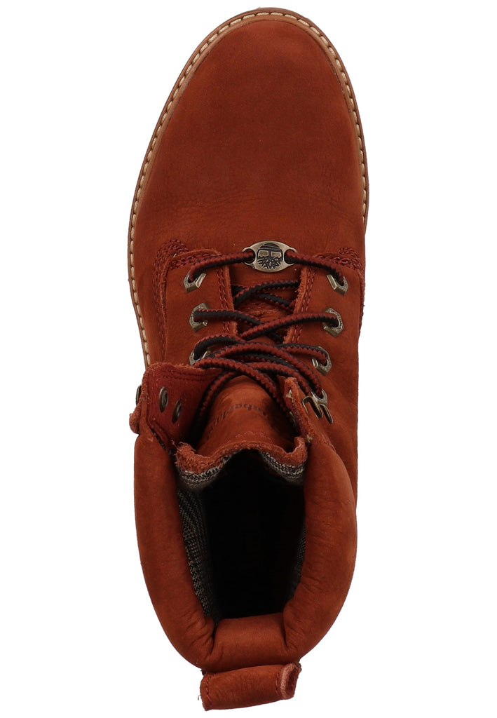 Timberland Stiefelette Leder Rot - surf4shoes