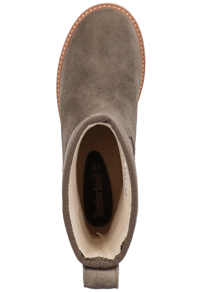 Timberland Stiefelette Leder Grün Warmfutter - surf4shoes