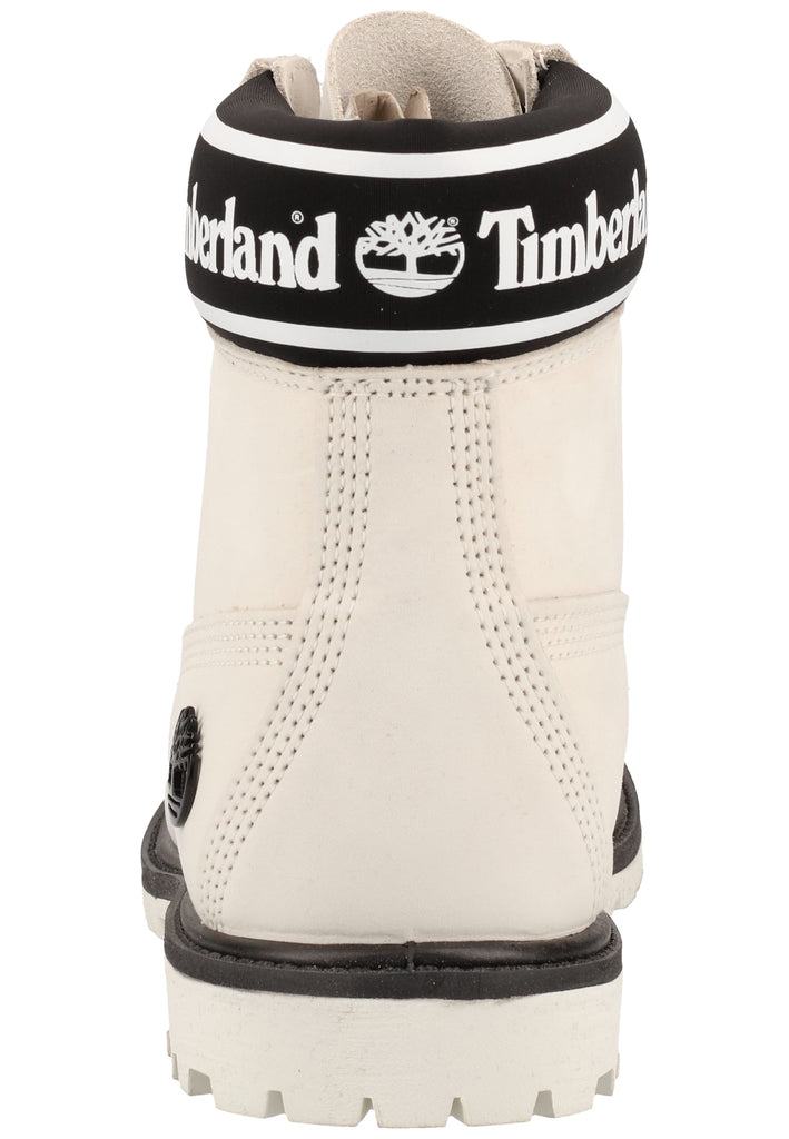 Timberland Stiefelette Leder/Textil Weiß - surf4shoes