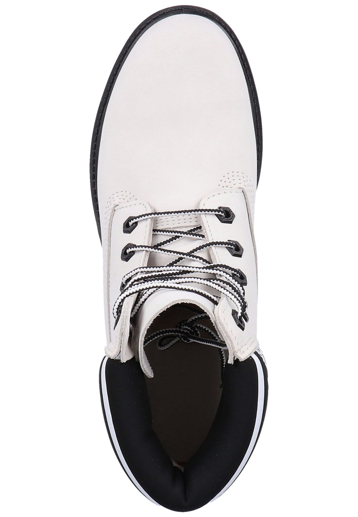 Timberland Stiefelette Leder/Textil Weiß - surf4shoes