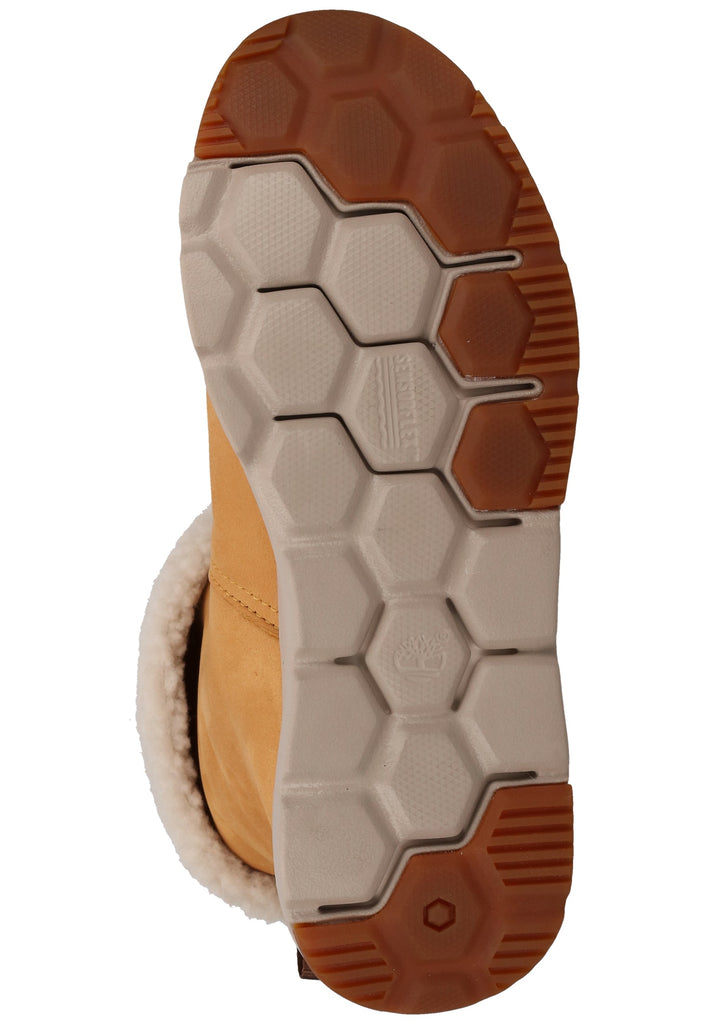 Timberland Stiefelette Leder Gelb Warmfutter - surf4shoes
