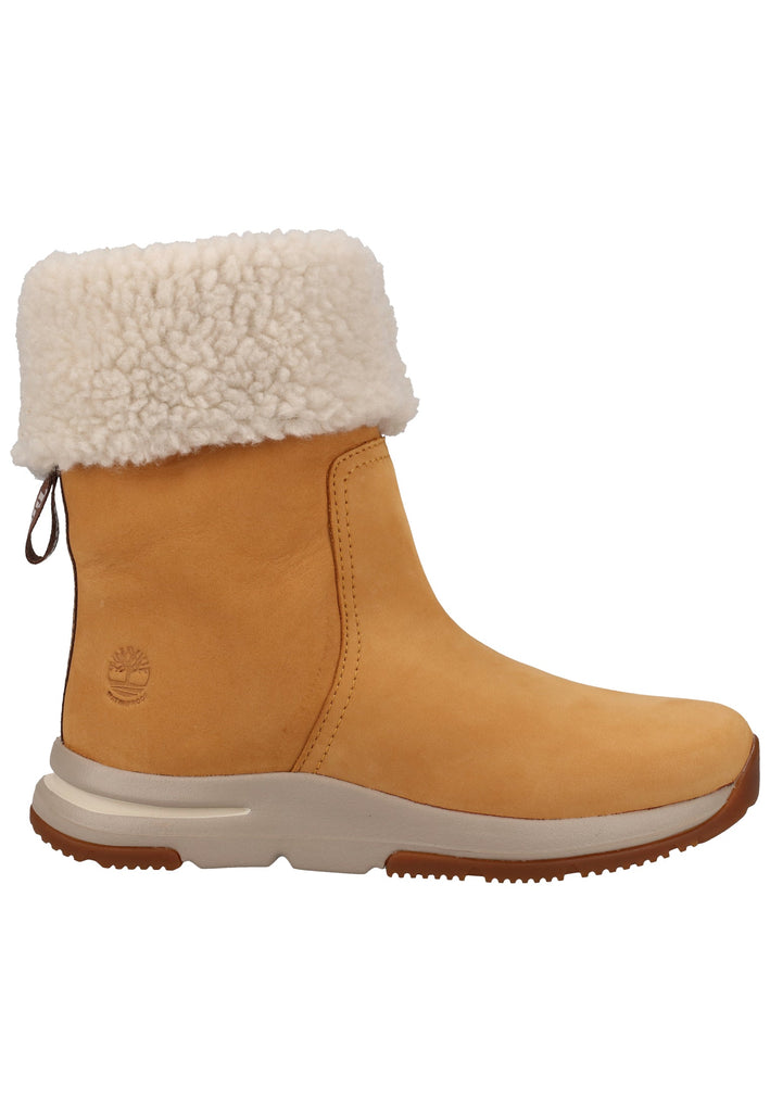 Timberland Stiefelette Leder Gelb Warmfutter - surf4shoes