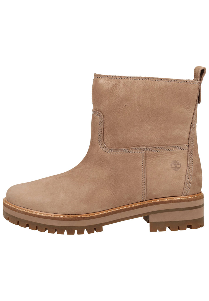 Timberland Stiefelette Leder Taupe Warmfutter - surf4shoes