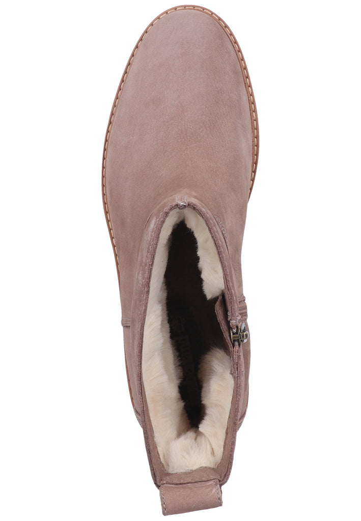 Timberland Stiefelette Leder Taupe Warmfutter - surf4shoes