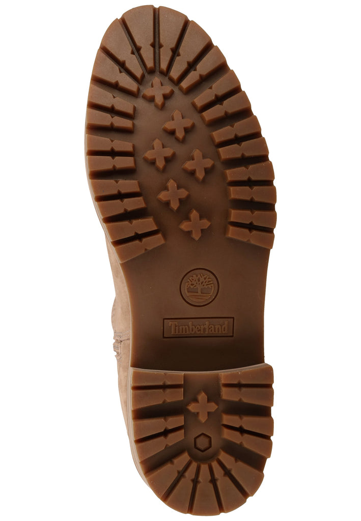 Timberland Stiefelette Leder Taupe Warmfutter - surf4shoes