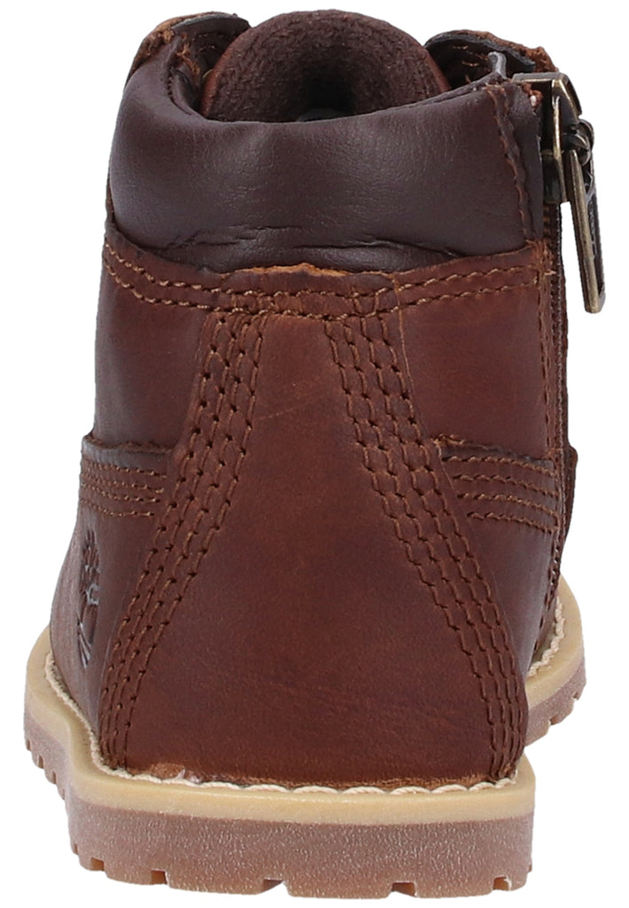 Timberland Stiefelette Leder/Textil Dunkelbraun - surf4shoes