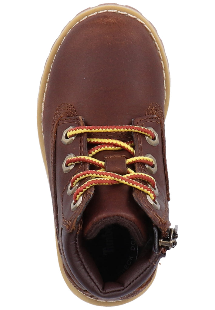 Timberland Stiefelette Leder/Textil Dunkelbraun - surf4shoes