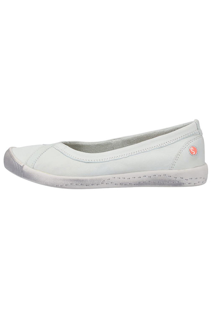 softinos Ballerinas Leder Weiß - surf4shoes