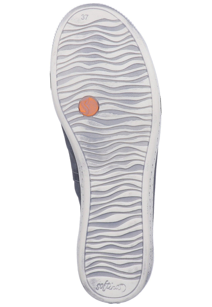 softinos Ballerinas Leder Navy - surf4shoes