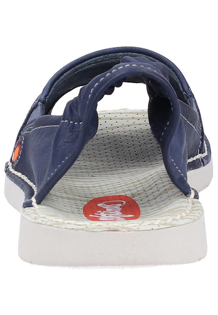 softinos Sandalen Leder Navy - surf4shoes