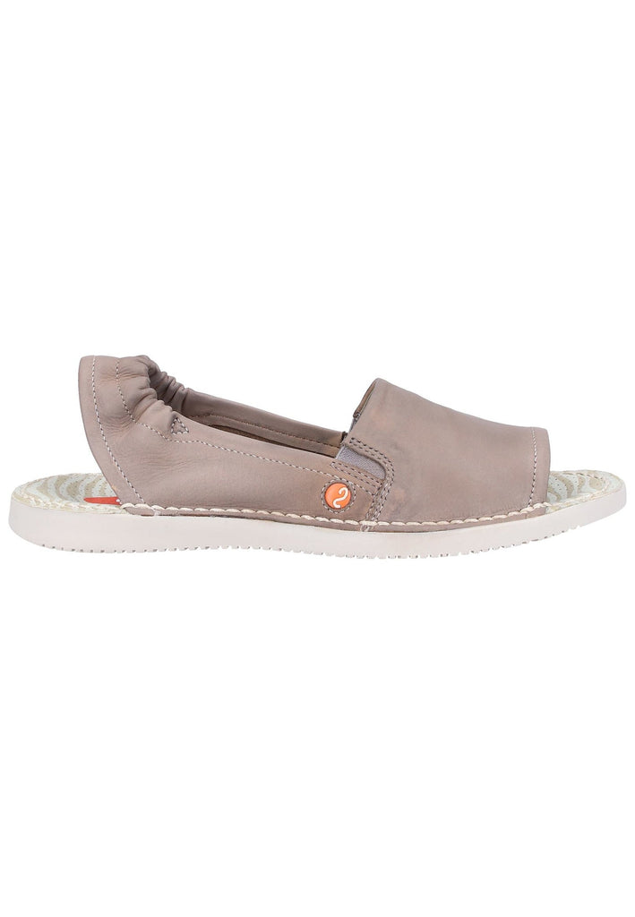 softinos Sandalen Leder Taupe - surf4shoes
