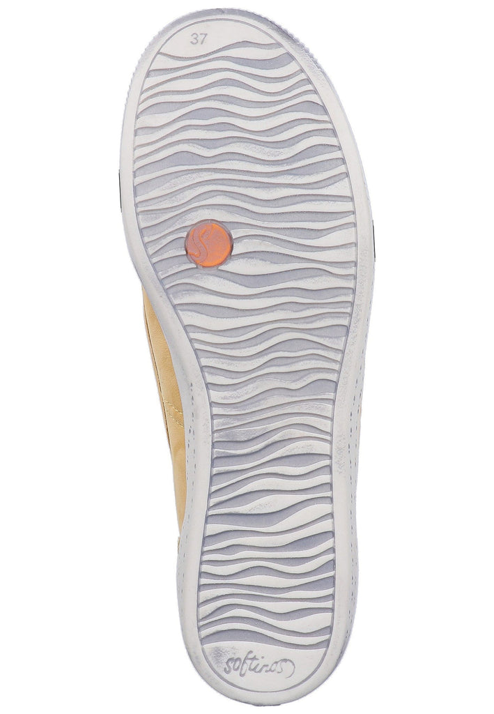softinos Ballerinas Leder Gelb - surf4shoes