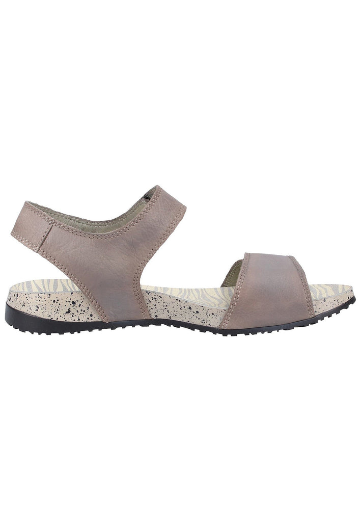 softinos Sandalen Leder Taupe - surf4shoes
