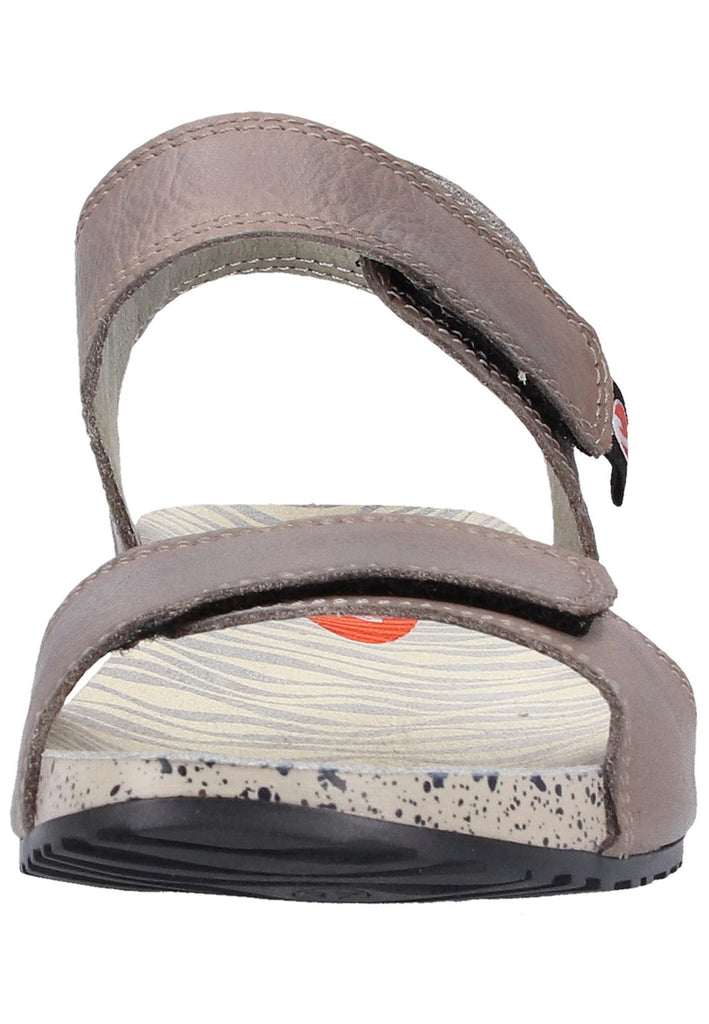 softinos Sandalen Leder Taupe - surf4shoes