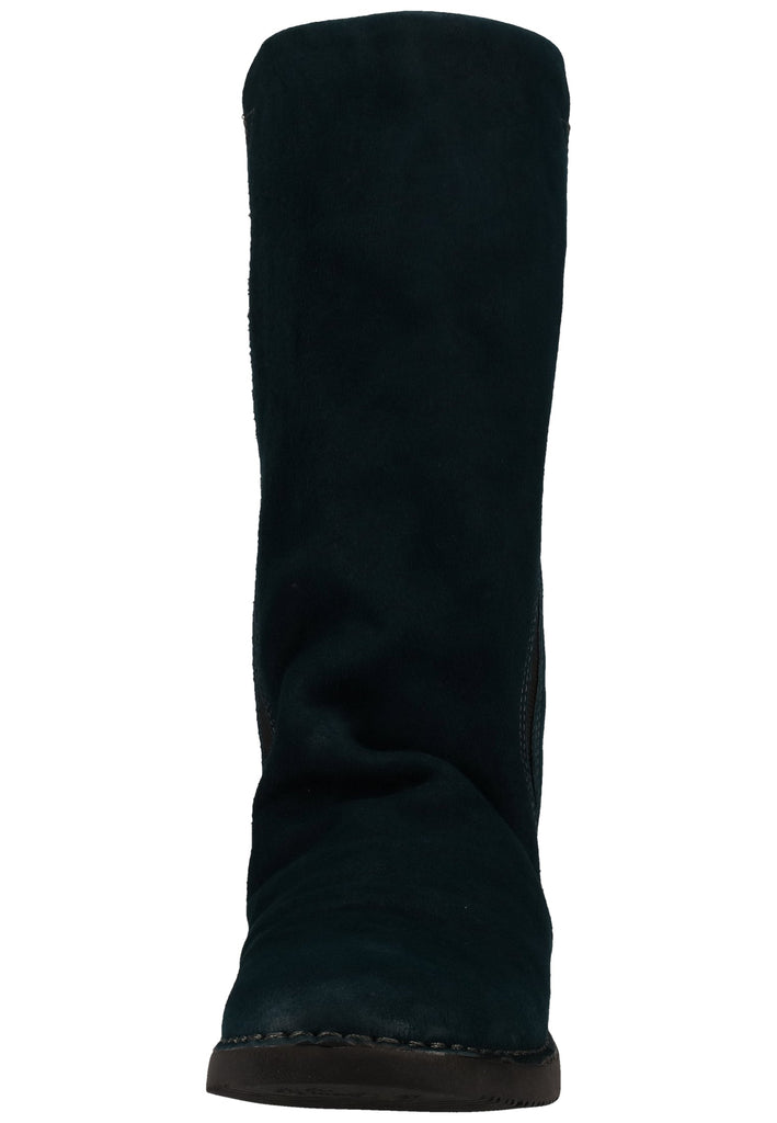 softinos Stiefel Veloursleder Petrol Warmfutter - surf4shoes