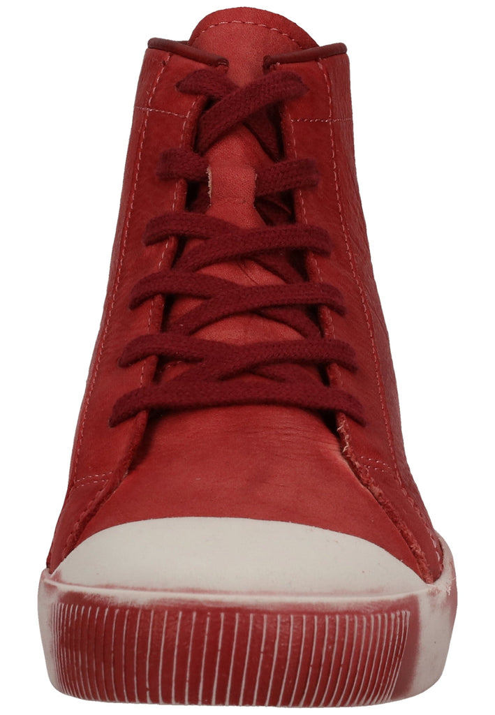 softinos Sneaker Leder Rot - surf4shoes