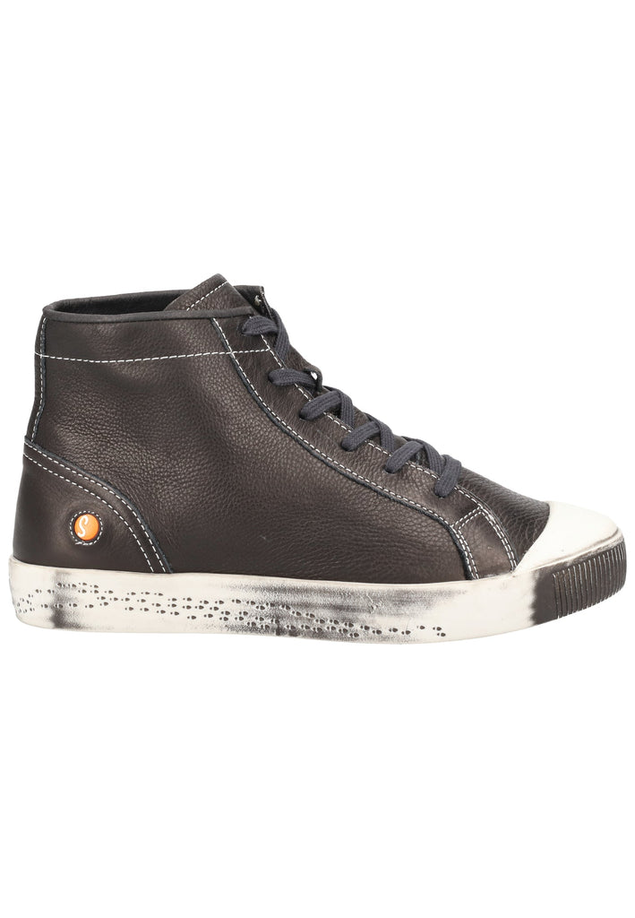 softinos Sneaker Leder Schwarz - surf4shoes