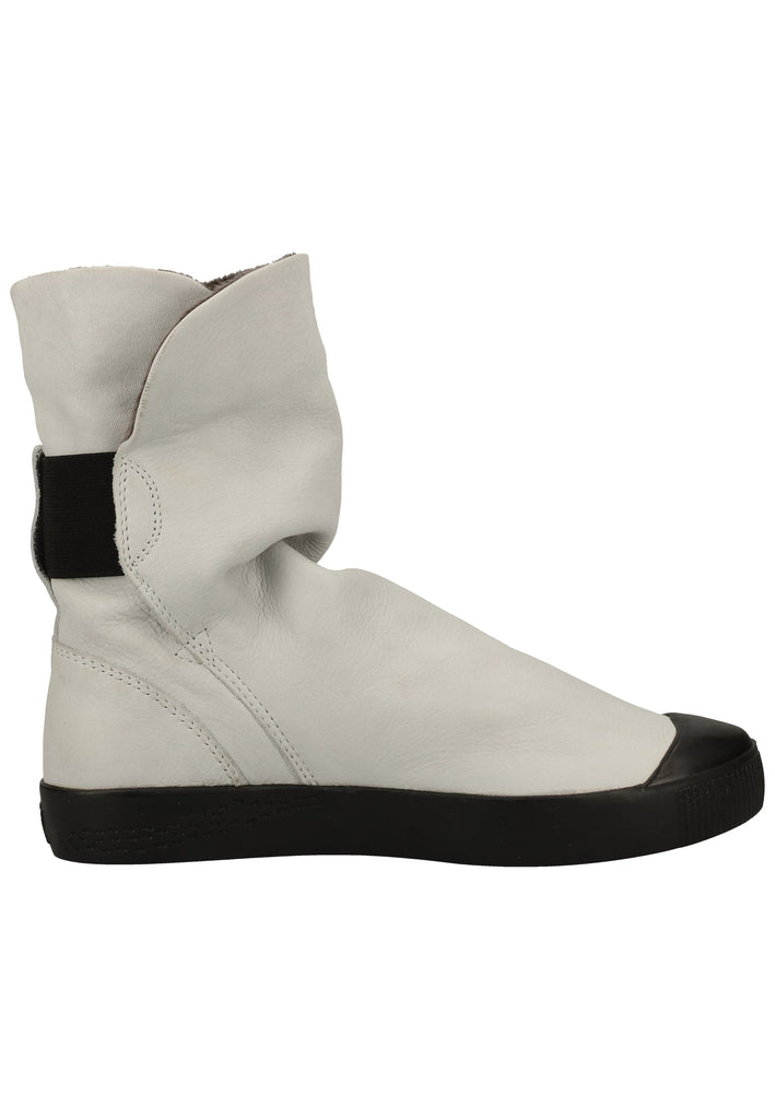 softinos Stiefelette Leder Weiß - surf4shoes