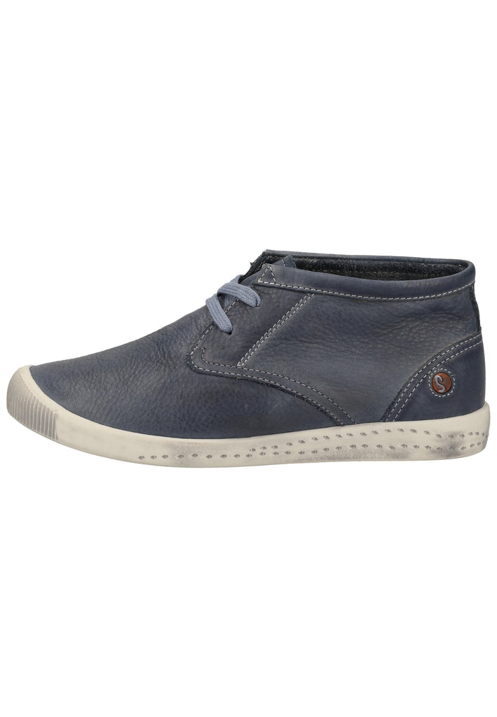 softinos Sneaker Leder Navy - surf4shoes