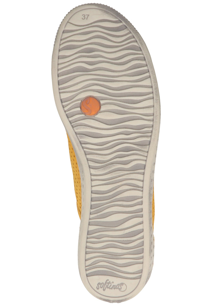 softinos Sneaker Leder Yellow - surf4shoes