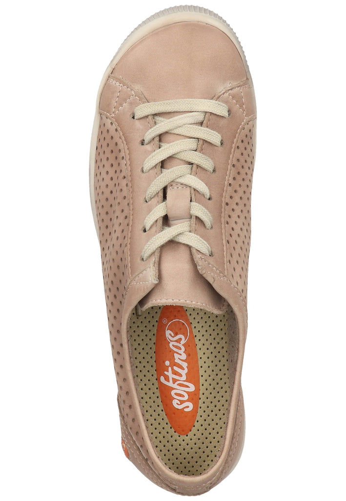 softinos Sneaker Leder Taupe - surf4shoes
