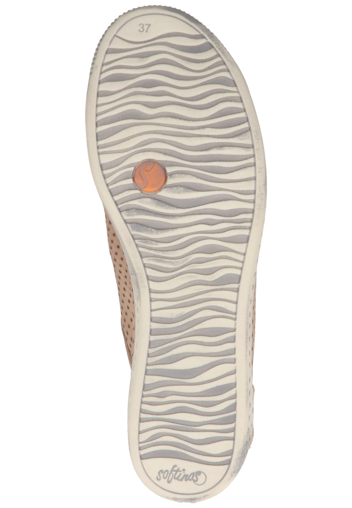 softinos Sneaker Leder Taupe - surf4shoes