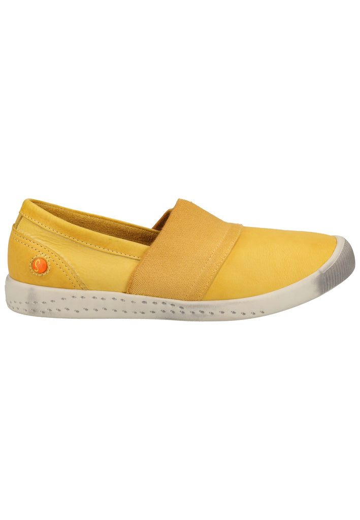 softinos Slipper Leder Yellow - surf4shoes