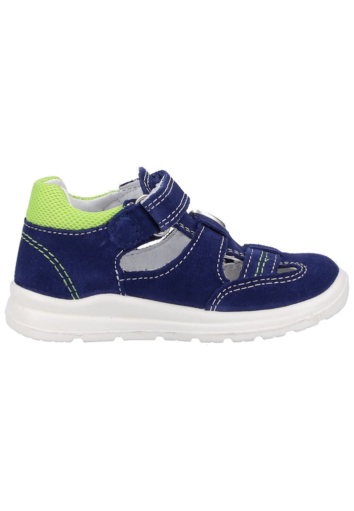 Superfit Halbschuhe Veloursleder/Textil Dunkelblau - surf4shoes