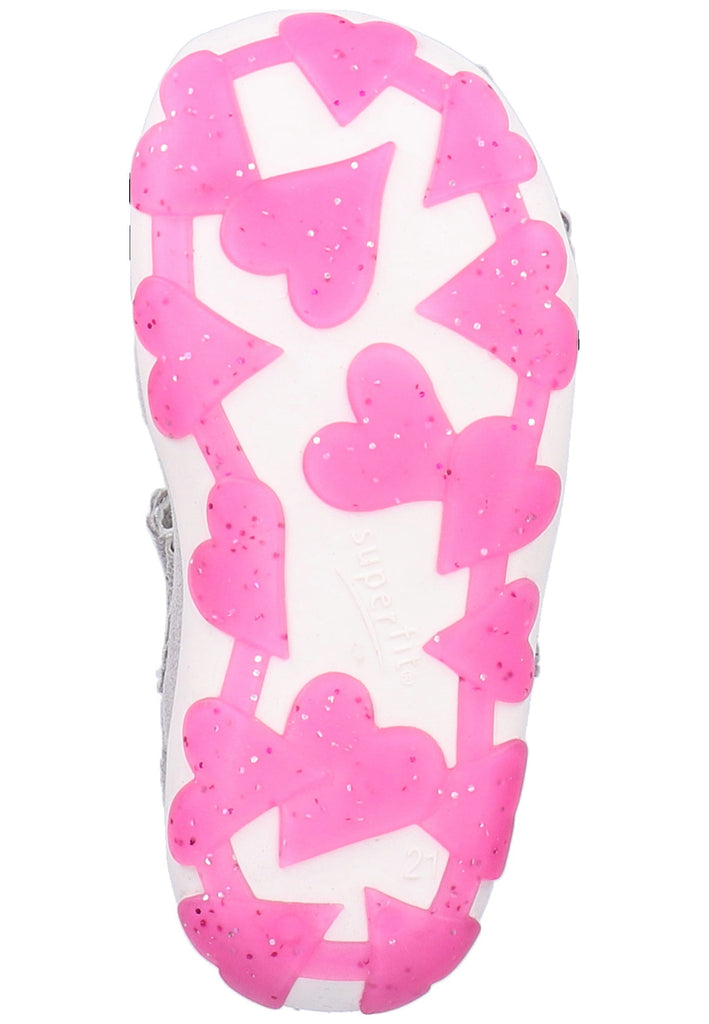 Superfit Halbschuhe Leder Hellgrau - surf4shoes