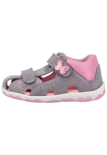 Superfit Halbschuhe Leder Hellgrau - surf4shoes