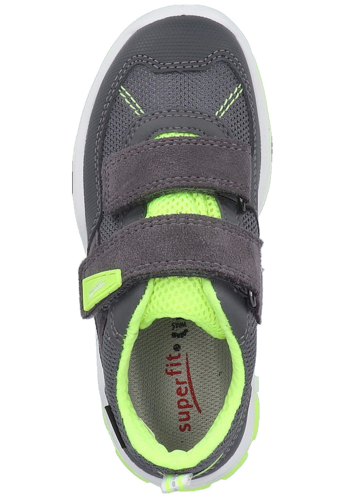 Superfit Halbschuhe Veloursleder/Textil Grau - surf4shoes