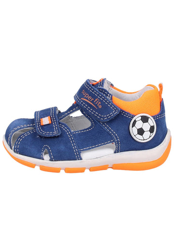 Superfit Halbschuhe Veloursleder/Textil Dunkelblau - surf4shoes