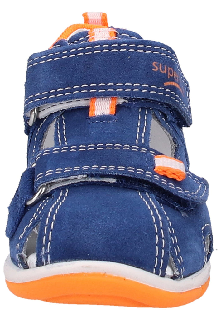 Superfit Halbschuhe Veloursleder/Textil Dunkelblau - surf4shoes