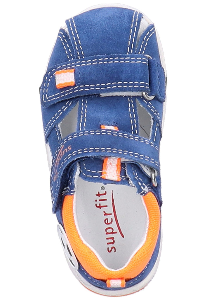 Superfit Halbschuhe Veloursleder/Textil Dunkelblau - surf4shoes